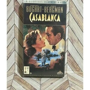 MGM Casablanca VHS Movie New Remastered Collector's Edition 1994